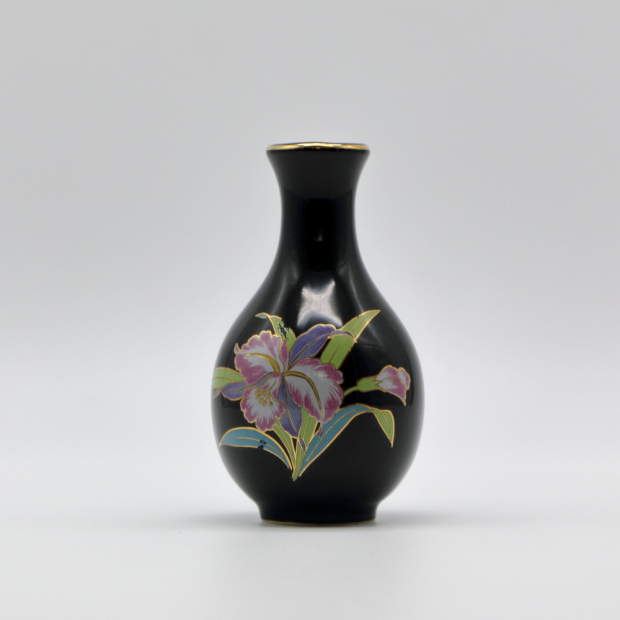 Коллекционная ваза Otagiri Black Ceramic 9